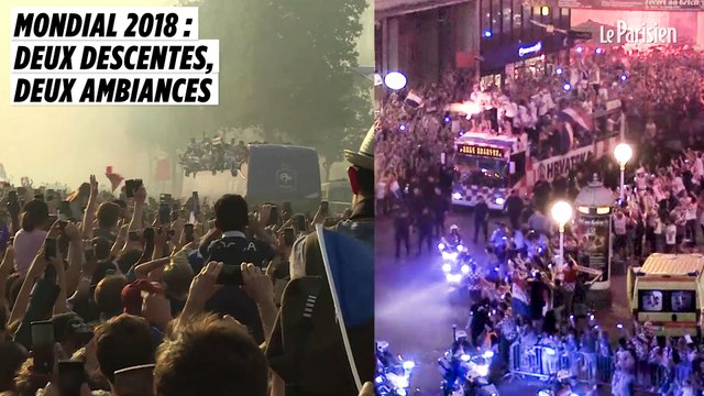 A Paris, le bus des Bleus passe en 10 minutes, à Zagreb, ce fut... beaucoup plus long