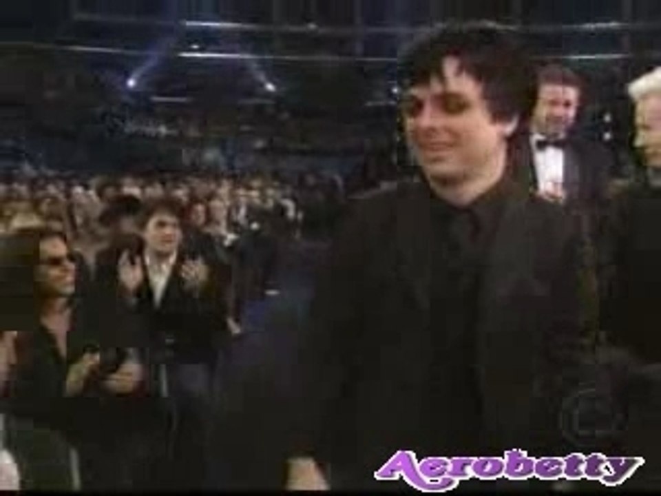 Steven Tyler & Green Day Grammy 2005