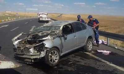 Ankara'da trafik kazası: 2 ölü, 7 yaralı