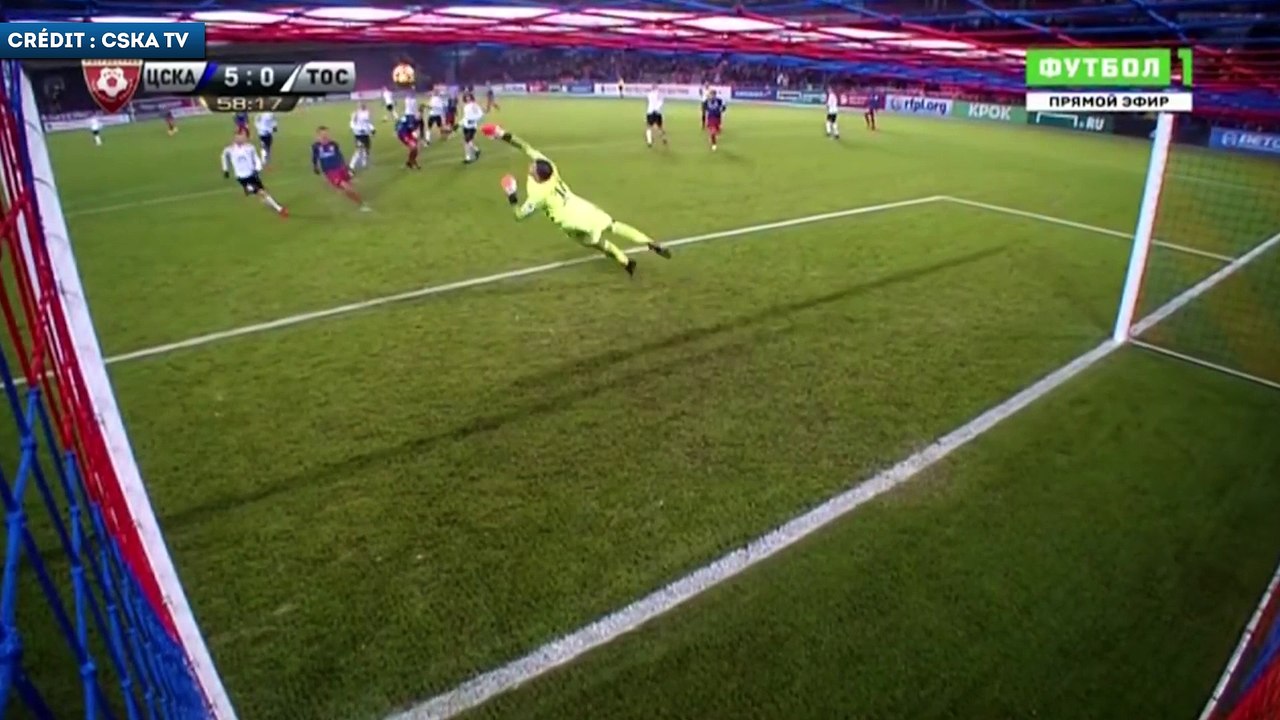 Les chefs-d'oeuvre de Golovin avec le CSKA Moscou