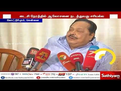 மத்திய மாநில அரசுகள் தமிழக மக்களையும், விவசாயிகளையும் திட்டமிட்டு ஏமாற்றி வருகிறது : துரைமுருகன்