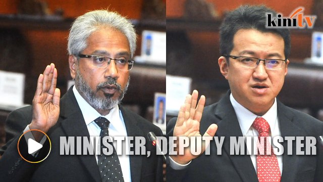 Waytha is unity minister, Chin Tong deputy defence minister