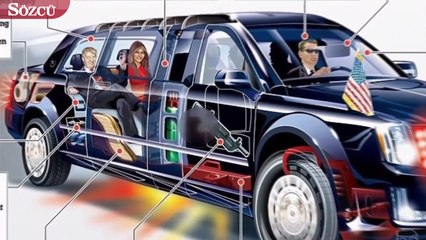 Putin ve Trump'ın otomobillerinin düellosu