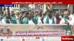 கைவினை கலைஞர்கள் மற்றும் ஆபரணத்தொழிலாளர்கள் நூற்றுக்கும் மேற்பட்டோர் ஆர்ப்பாட்டத்தில் ஈடுபட்டனர்