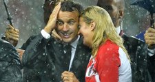 Dünya Kupası Kupa Seremonisine Macron ve Kitarovic'in Yakınlaşması Damga Vurdu
