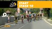 Départ réel / Start - Étape 10 / Stage 10 - Tour de France 2018
