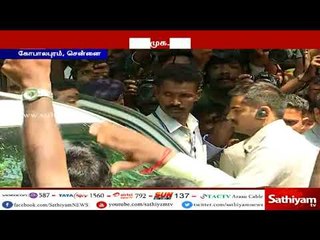 மு.க.ஸ்டாலினுடன் தெலங்கான முதலமைச்சர் சந்திரசேகர் ராவ் ஆலோசனை நடத்தி வருகிறார்