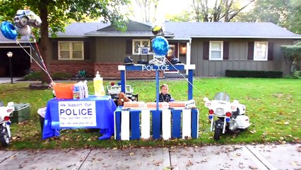 Boy, 6, sets up donut stall to say thank you to Kansas City cops