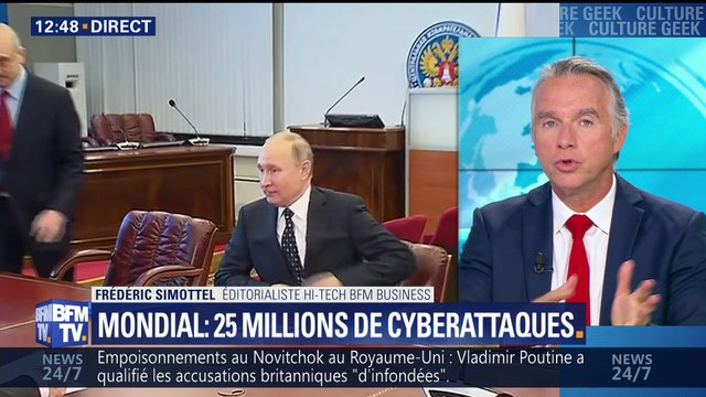 Coupe du monde 2018: La Russie visée par 25 millions de cyberattaques