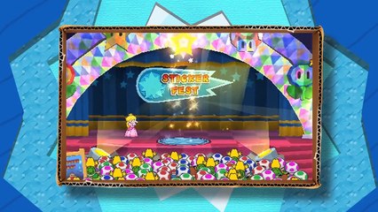 Tráiler de Paper Mario Sticker Star