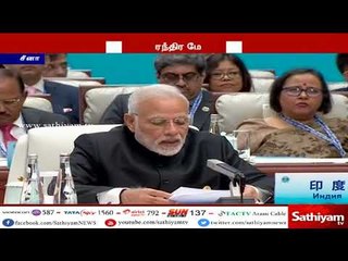 மக்களின் பாதுகாப்பும், பொருளாதார வளர்ச்சியுமே இந்தியாவின் முன்னுரிமை - பிரதமர் மோடி