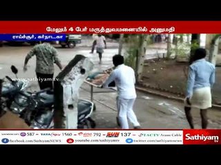 மின் கம்பங்களை ஏற்றி சென்ற டிராக்டர் கவிழ்ந்த விபத்தில் 4 பேர் பலியாகினர்