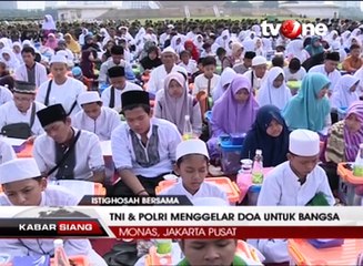 TNI dan Polri Istighosah Bersama dan Berdoa untuk Bangsa