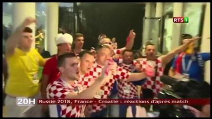 Russie 2018 France : Croatie réaction d’après match