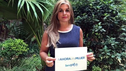 Las mujeres apoyan a Soraya en las primarias del PP