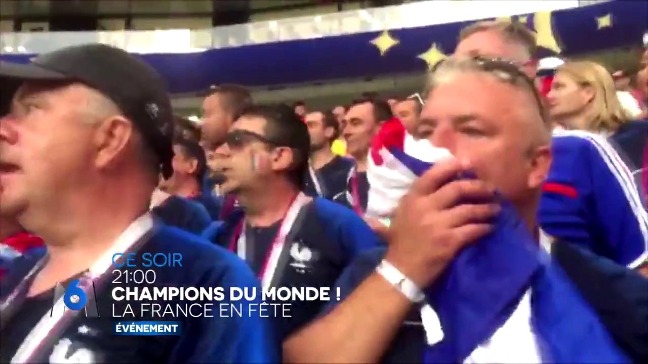 Bande-annonce : "Champions du monde ! La France en fête", mardi 17 juillet à 21h sur M6