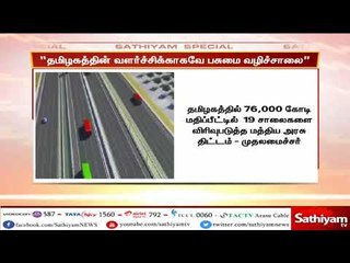 Download Video: தமிழகத்தின் வளர்ச்சிக்காகவே பசுமை வழிச்சாலை திட்டம் செயல்படுத்தபடுகிறது - முதலமைச்சர் பழனிசாமி