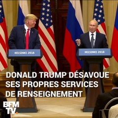 Ingérence russe: Trump désavoue ses services de renseignement en défendant Poutine