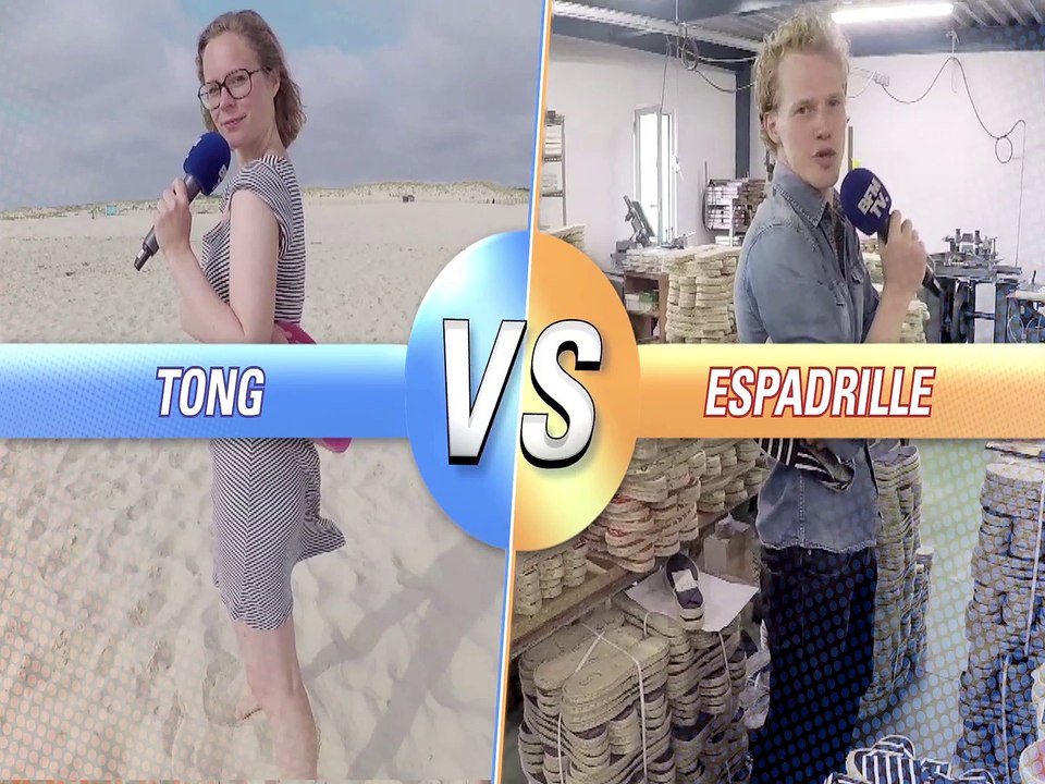 Match : Tong ou Espadrille ?!