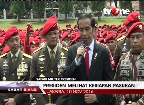 Presiden Tegaskan Bisa Gerakkan Kopassus