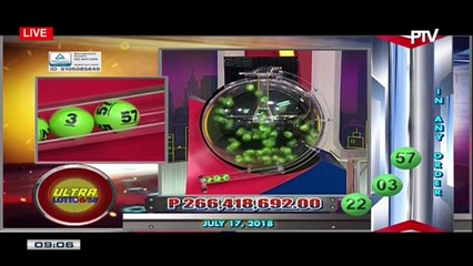 PCSO 9 PM Lotto Draw, July 17, 2018