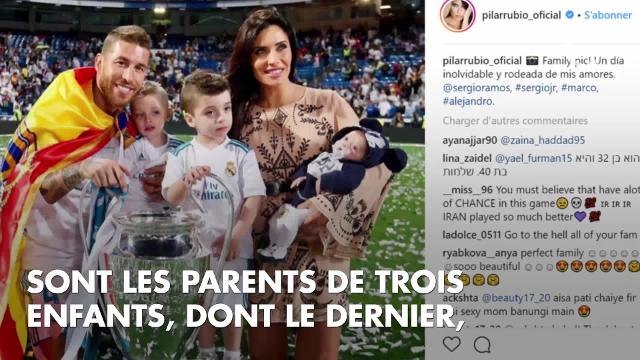 J'ai dit oui : le footballeur espagnol, Sergio Ramos, a demandé en mariage sa compagne Pilar Rubio