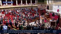 Les députés debout pour féliciter les Bleus et leur victoire en Coupe du monde