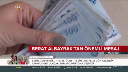 Berat Albayrak'tan önemli mesaj