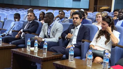 'KATİP' bursiyerlerinden AA'ya ziyaret - ANKARA