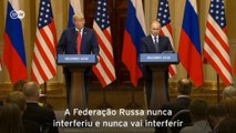 Trump e Putin comentam suposta intervenção russa nas eleições americanas: “Isso tem nos afastado”