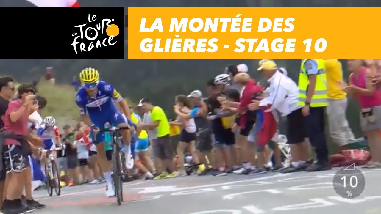 Montée du Plateau des Glières - Étape 10 / Stage 10 - Tour de France 2018
