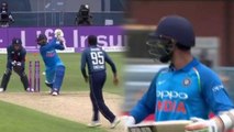 India Vs England 3rd ODI:  Dinesh Karthik out for 21 by Adil Rashid | वनइंडिया हिंदी