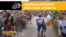Julian Alaphilippe s'échappe / goes solo to the Col des Glières - Étape 10 / Stage 10 - Tour de France 2018