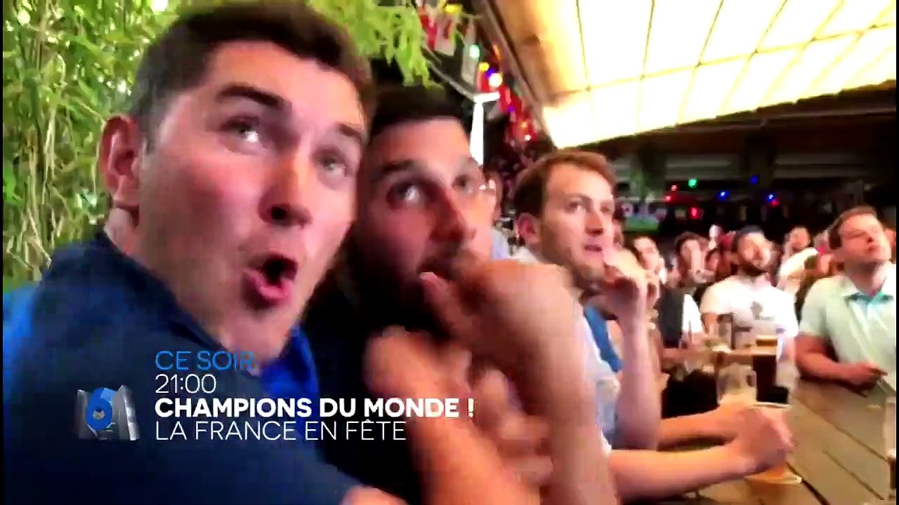 Bande-annonce : "Champions du monde ! La France en fête", mardi 17 juillet à 21h sur M6