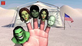 HULK GO TO THE TOILET AND FART Finger Family | Nursery Rhymes for Children | 3D Animation