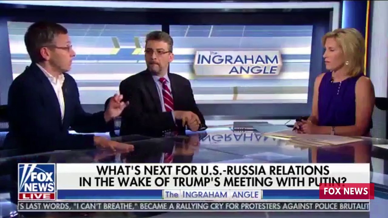 Laura Ingraham Excuses Trump's Russia Press Conference Saying Foreign Policy Is Complex And He's New To It