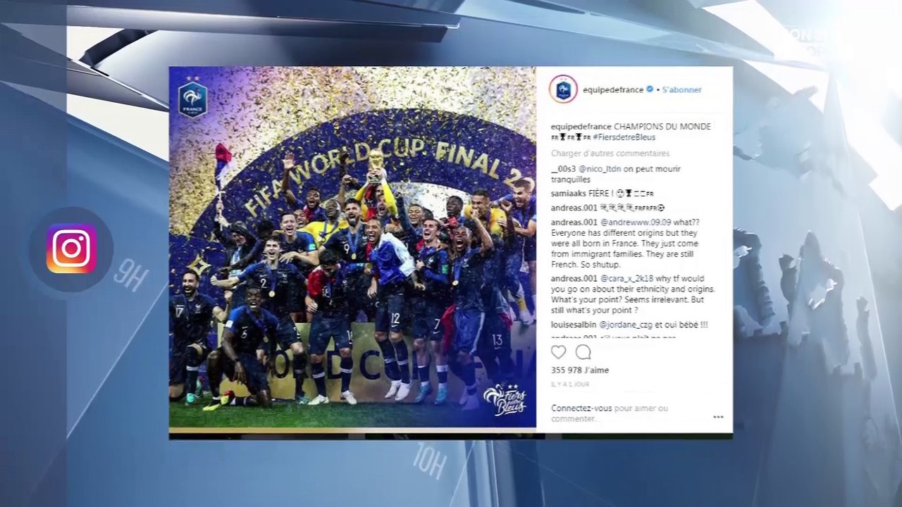 Les Bleus champions du monde : Zinédine Zidane leur rend un discret hommage