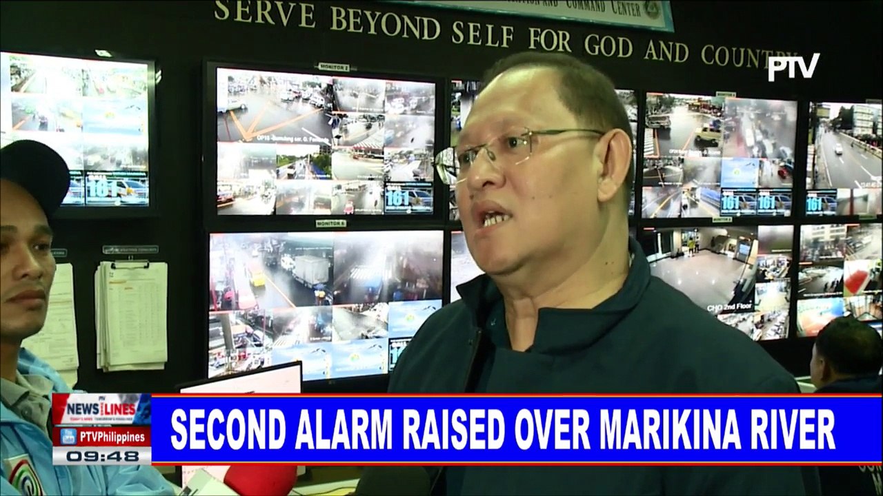 NEWS: Second alarm raised over Marikina River