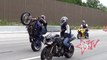 Insane Stunt Bike Wheelie Combo's HD Motorcycle Wheelies On Highway Street Bike Stunts Blox Starz TV