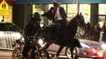 John Wick 3 : Keanu Reeves rides a horse at full speed in New York