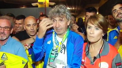 Mágico González inaugura la puerta que lleva su nombre en el estadio de Cádiz