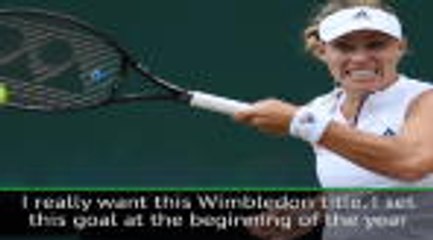 I was on a mission at Wimbledon - champion Kerber