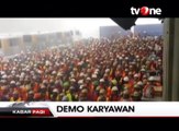 Demo Ratusan Karyawan PT Freeport Indonesia di Papua