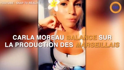 Carla Moreau balance sur la production des "Marseillais"