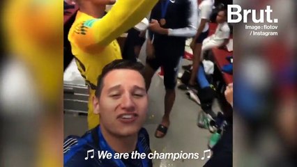 Après leur victoire au Mondial, la célébration animée des Bleus