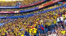 Locutor colombiano delira com o gol de Mina que classificou a Colômbia as oitavas de finais da copa