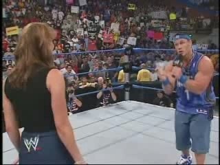 John Cena Raps For Stephanie