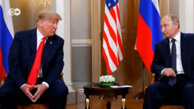 В США сочли поведение Трампа рядом с Путиным позорным и даже предательским (17.07.2018)