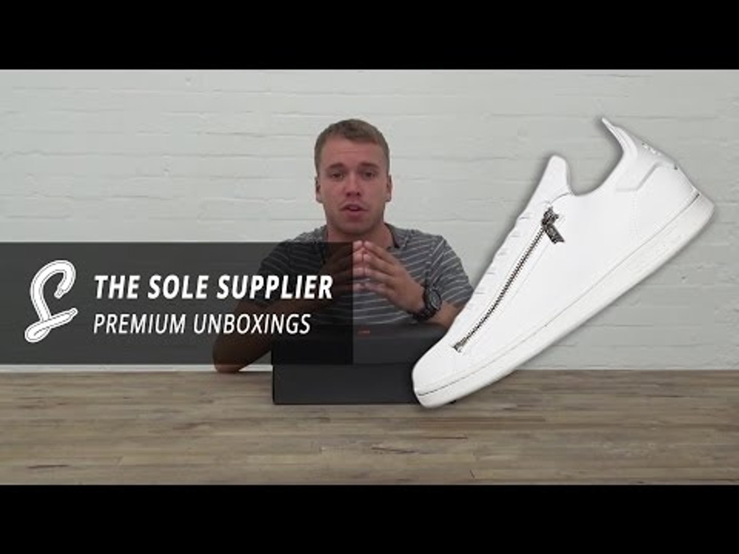 Adidas y3 stan smith zip white best sale