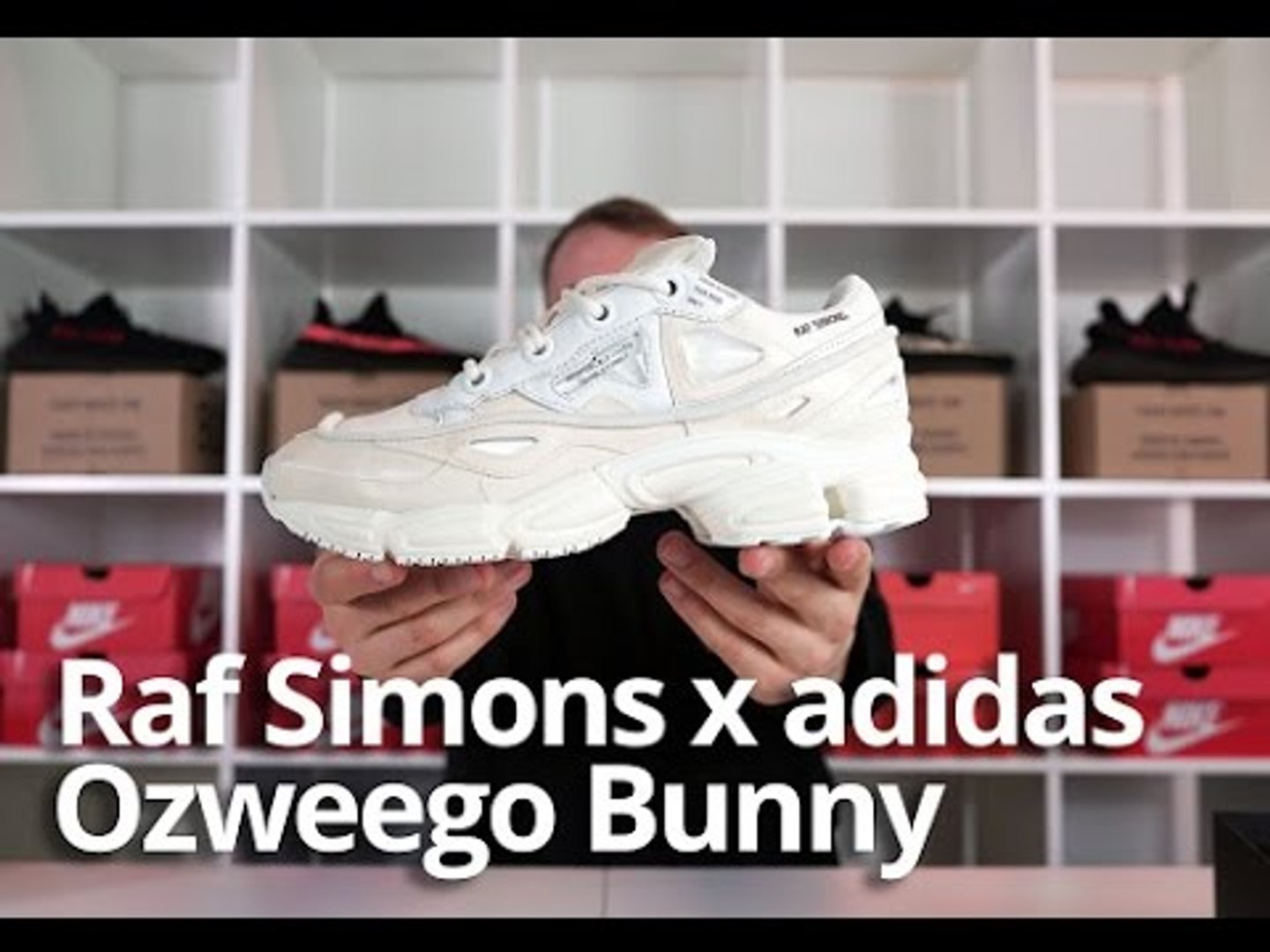 adidas x Raf Simons Ozweego Bunny Unboxing / Review - video Dailymotion